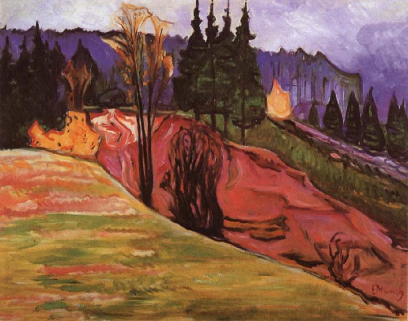 Edvard Munch Forest